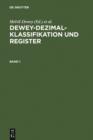 Dewey-Dezimalklassifikation und Register : DDC 22 - eBook
