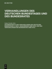 Sachregister zu den Verhandlungen des Deutschen Bundestages 5. und 6. Wahlperiode (1965-1972) und den Verhandlungen des Bundesrates (1966-1972) - eBook