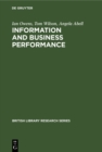 Information and Business Performance : A Study of Information Systems and Services in High-Performing Companies - eBook