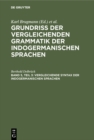 Vergleichende Syntax der indogermanischen Sprachen - eBook