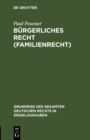 Burgerliches Recht (Familienrecht) - eBook