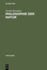 Philosophie der Natur : Abri der speziellen Kategorienlehre - eBook
