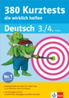 Klett 380 Kurztests, die wirklich helfen - Deutsch 3./4. Klasse : Die kleinen Lerndrachen - eBook