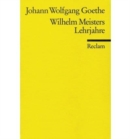 Wilhelm Meisters - Book
