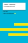 Lieutenant Gustl von Arthur Schnitzler: Reclam Lektureschlussel XL : Lektureschlussel mit Inhaltsangabe, Interpretation, Prufungsaufgaben mit Losungen, Lernglossar - eBook