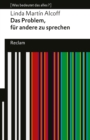 Das Problem, fur andere zu sprechen : [Was bedeutet das alles?] - eBook