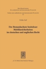 Der Bestandsschutz besitzloser Mobiliarsicherheiten im deutschen und englischen Recht - Book