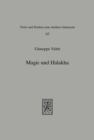Magie und Halakha : Ansatze zu einem empirischen Wissenschaftsbegriff im spatantiken und fruhmittelalterlichen Judentum - Book