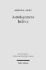 Astrologumena Judaica : Untersuchungen zur Geschichte der astrologischen Literatur der Juden - Book