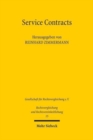 Service Contracts - Book