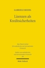 Lizenzen als Kreditsicherheiten : Zivilrechtliche Grundlagen in Deutschland, Osterreich und Japan - Book