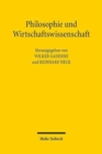 Philosophie und Wirtschaftswissenschaft - Book
