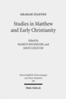 Studies in Matthew and Early Christianity - Book