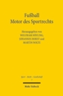 Fussball - Motor des Sportrechts - Book