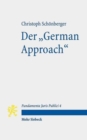 Der "German Approach" : Die deutsche Staatsrechtslehre im Wissenschaftsvergleich - Book