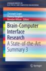 Brain-Computer Interface Research : A State-of-the-Art Summary 3 - eBook