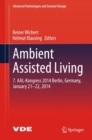 Ambient Assisted Living : 7. AAL-Kongress 2014 Berlin, Germany, January 21-22, 2014 - eBook