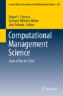 Computational Management Science : State of the Art 2014 - eBook