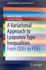 A Variational Approach to Lyapunov Type Inequalities : From ODEs to PDEs - eBook