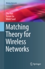 Matching Theory for Wireless Networks - eBook