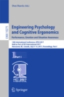 Engineering Psychology and Cognitive Ergonomics: Performance, Emotion and Situation Awareness : 14th International Conference, EPCE 2017, Held as Part of HCI International 2017, Vancouver, BC, Canada, - eBook