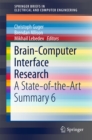 Brain-Computer Interface Research : A State-of-the-Art Summary 6 - eBook