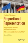 Proportional Representation : Apportionment Methods and Their Applications - eBook