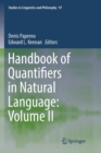 Handbook of Quantifiers in Natural Language: Volume II - Book