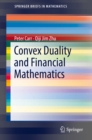Convex Duality and Financial Mathematics - eBook