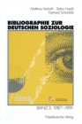 Bibliographie zur deutschen Soziologie : Band 3: 1987 - 1991 - eBook