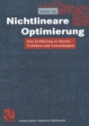 Nichtlineare Optimierung : Eine Einfuhrung in Theorie, Verfahren und Anwendungen - eBook