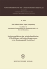 Bestimmungsfaktoren der wirtschaftspolitischen Willenbildungs- und Entscheidungsprozesse in der Bundesrepublik Deutschland - eBook