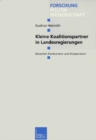 Kleine Koalitionspartner in Landesregierungen : Zwischen Konkurrenz und Kooperation - eBook