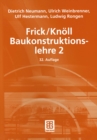 Frick/Knoll Baukonstruktionslehre 2 - eBook