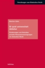Si quid universitati debetur : Forderungen und Schulden privater Personenvereinigungen im romischen Recht - Book