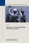 Beitrage zu Juristenausbildung und Hochschulrecht - eBook