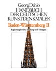 Dehio - Handbuch der deutschen Kunstdenkmaler / Baden-Wurttemberg Bd. 2 : Regierungsbezirke Freiburg und Tubingen - Book