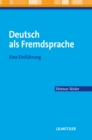 Deutsch als Fremdsprache : Eine Einfuhrung - eBook
