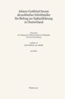 Johann Gottfried Seume als politischer Schriftsteller Ein Beitrag zur Spataufklarung in Deutschland : Ein Beitrag zur Spataufklarung in Deutschland - eBook