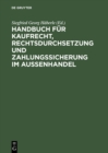 Handbuch fur Kaufrecht, Rechtsdurchsetzung und Zahlungssicherung im Auenhandel - eBook