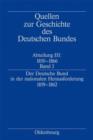 Der Deutsche Bund in der nationalen Herausforderung 1859-1862 - eBook