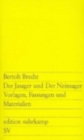 Der Jasager und der Neinsager. Vorlagen, Fassungen und Materialien - Book