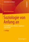 Soziologie von Anfang an : Eine Einfuhrung in Themen, Ergebnisse und Literatur - eBook