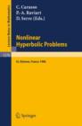 Nonlinear Hyperbolic Problems : Proceedings of an Advanced Research Workshop Held in St. Etienne, France, January 13-17, 1986 - Book