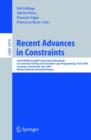 Recent Advances in Constraints : Joint ERCIM/CoLogNET International Workshop on Constraint Solving and Constraint Logic Programming, CSCLP 2004, Lausanne, Switzerland, June 23-25, 2004, Revised Select - eBook