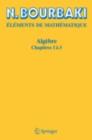 Algebre : Chapitres 1 a 3 - eBook