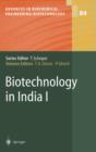 Biotechnology in India I - eBook