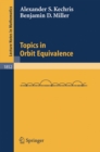 Topics in Orbit Equivalence - eBook