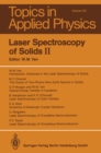 Laser Spectroscopy of Solids II - eBook