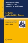 Lectures on Probability Theory : Ecole d'Ete de Probabilites de Saint-Flour XXII - 1992 - eBook